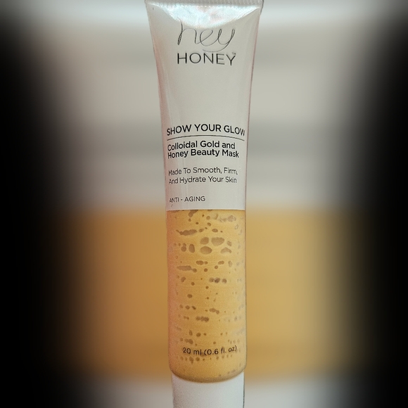 NWT HEY HONEY MINI SHOW YOUR GLOW BEAUTY MASK 20mL! - Picture 3 of 16
